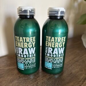 Real Raw Smoothie Tea Tree Energy Invigorate Conditioner 12 FL Oz (2 Pack)